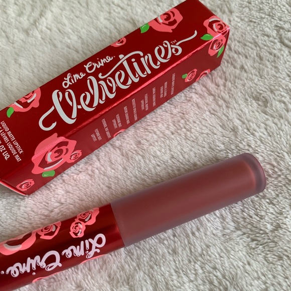 Lime Crime Velvetine Matte Liquid Lipstick in Riot BNIB - Picture 5 of 13